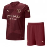 Nogometni Dresovi Manchester City Dječji Treći 2024-25 Kratkih Rukava